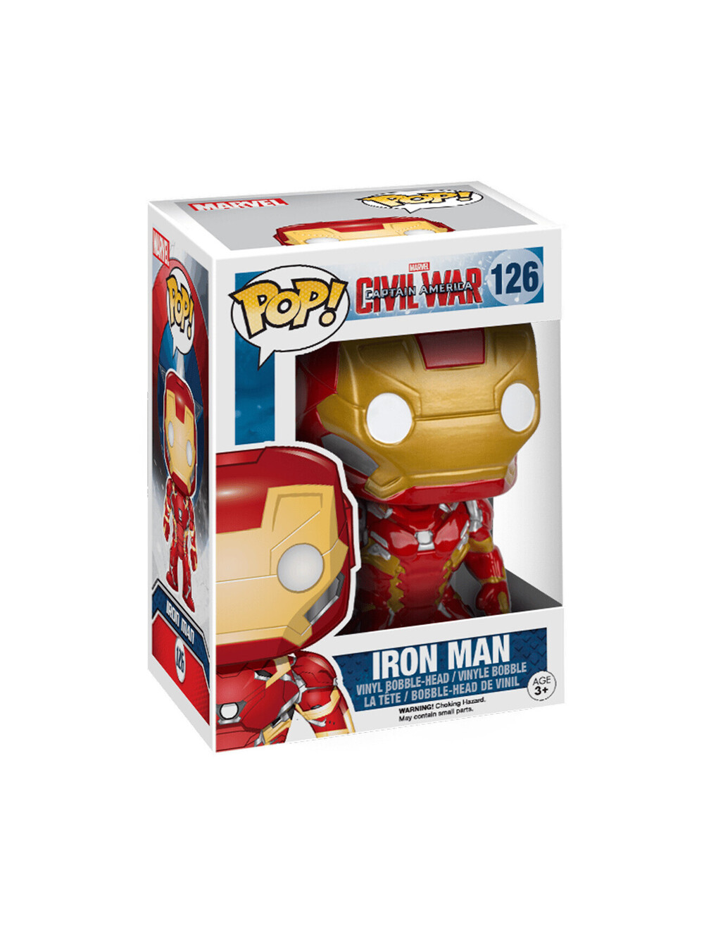 Funko POP! Marvel Captain America: Civil War Iron Man #126 Vinyl Figure